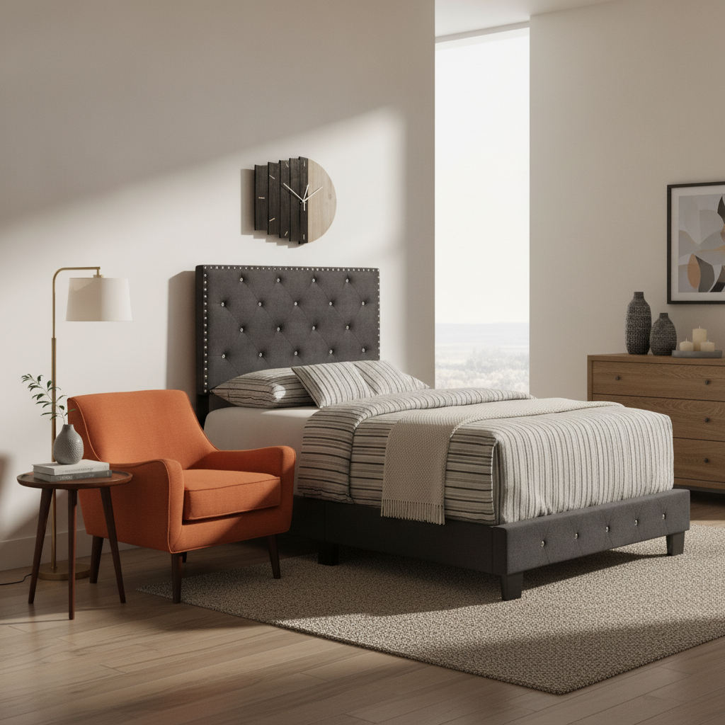 How to Build a Mid Century Bedroom