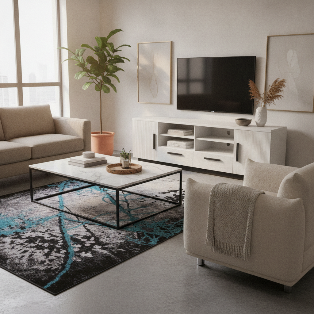 AI-generated scene for Modern Living Room