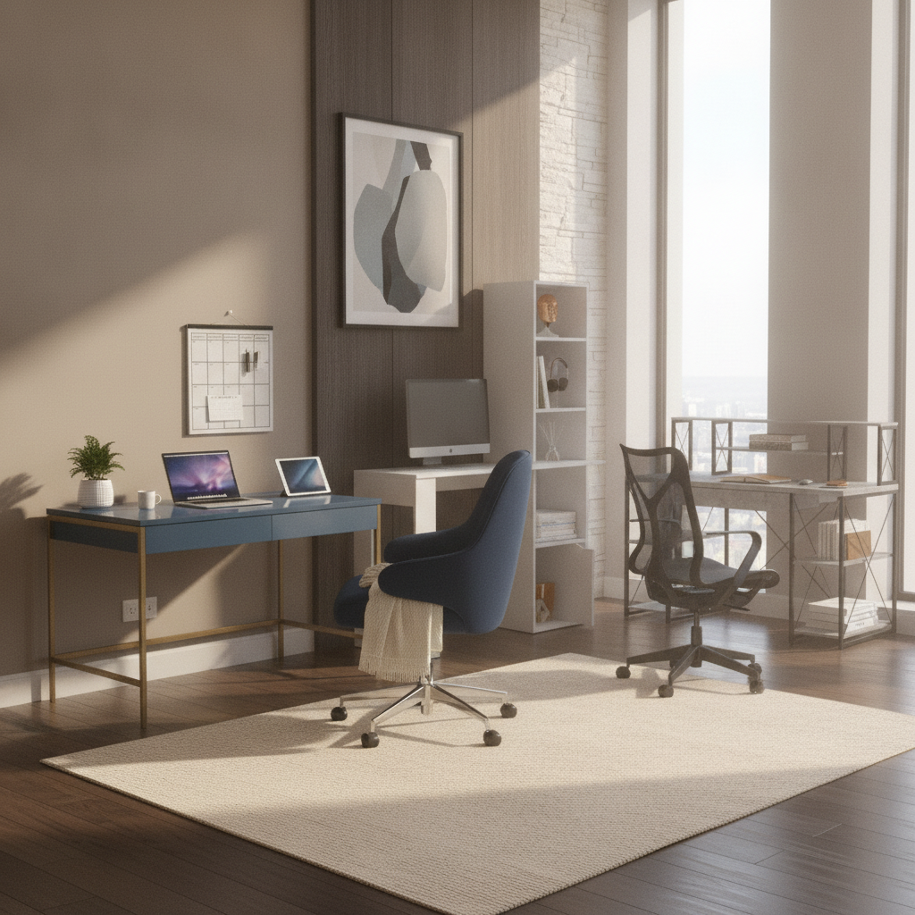 One Room, Done Right: Modern Office