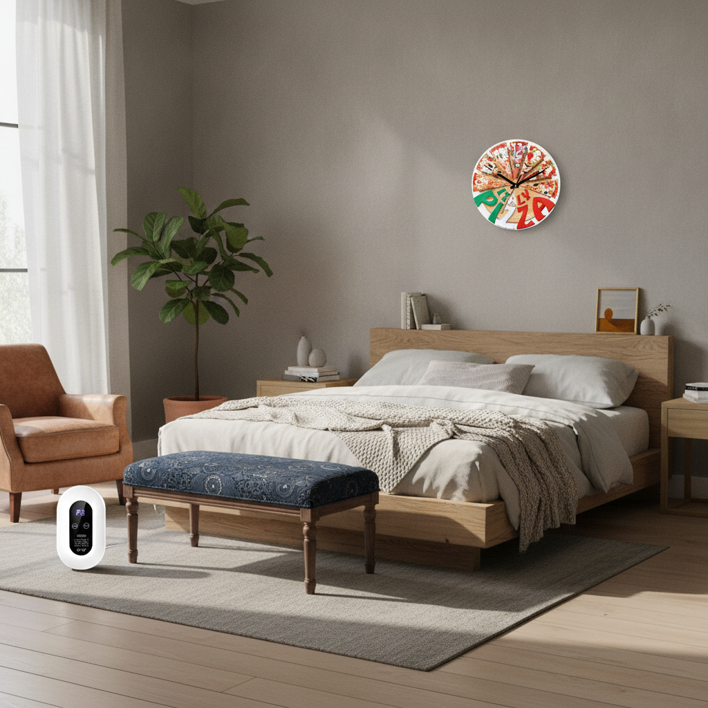 AI-generated scene for Boho Bedroom