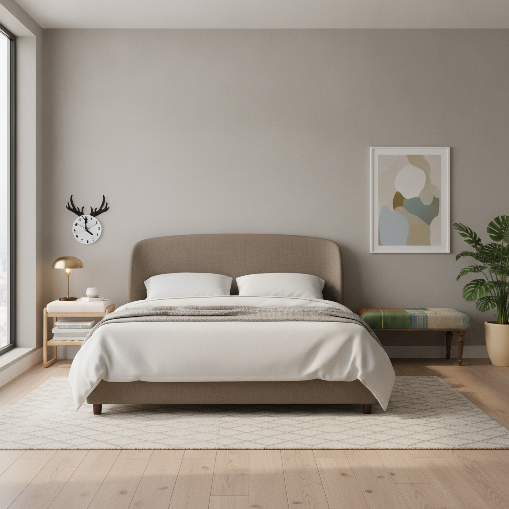 AI-generated scene for Modern Bedroom