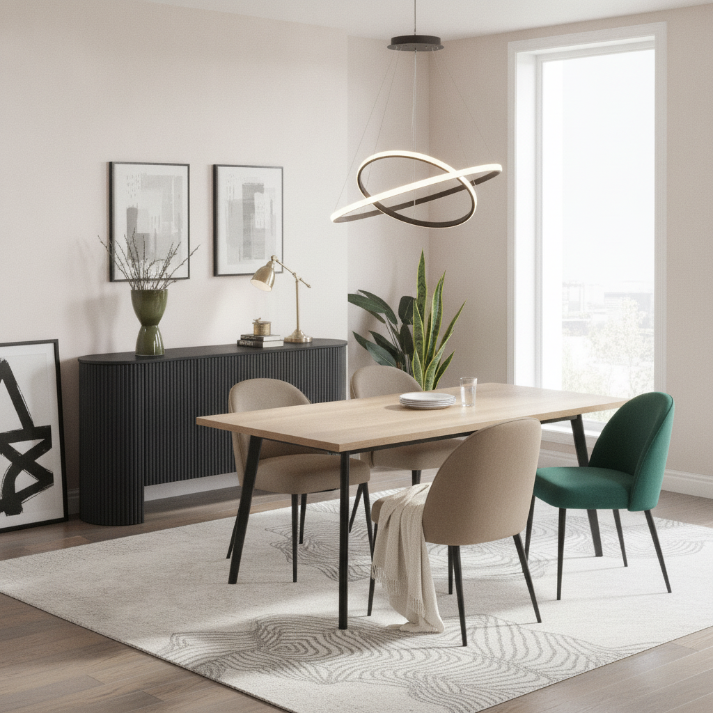 AI-generated scene for Modern Dining