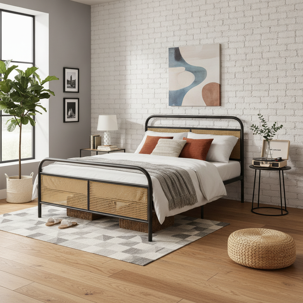 The Industrial Bedroom Edit