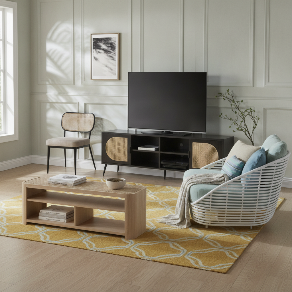 AI-generated scene for Modern Living Room