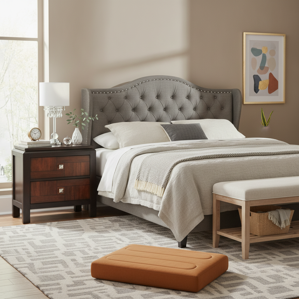 AI-generated scene for Modern Bedroom