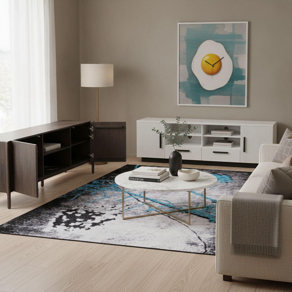 AI-generated scene for Modern Living Room