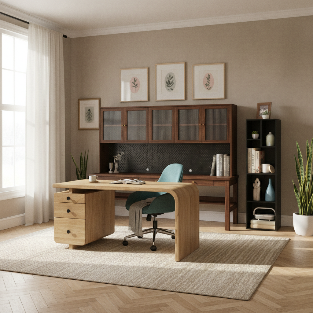 AI-generated scene for Modern Office