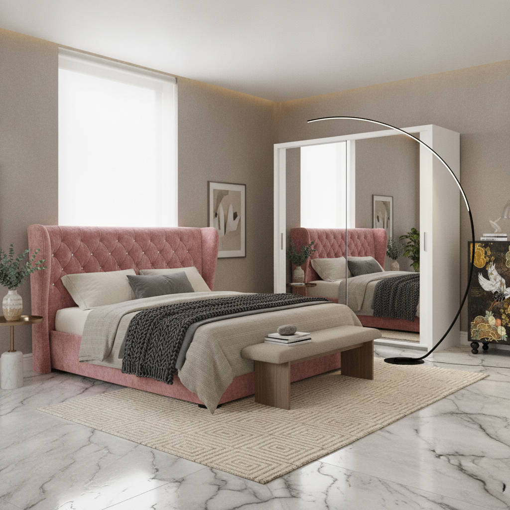 AI-generated scene for Modern Bedroom