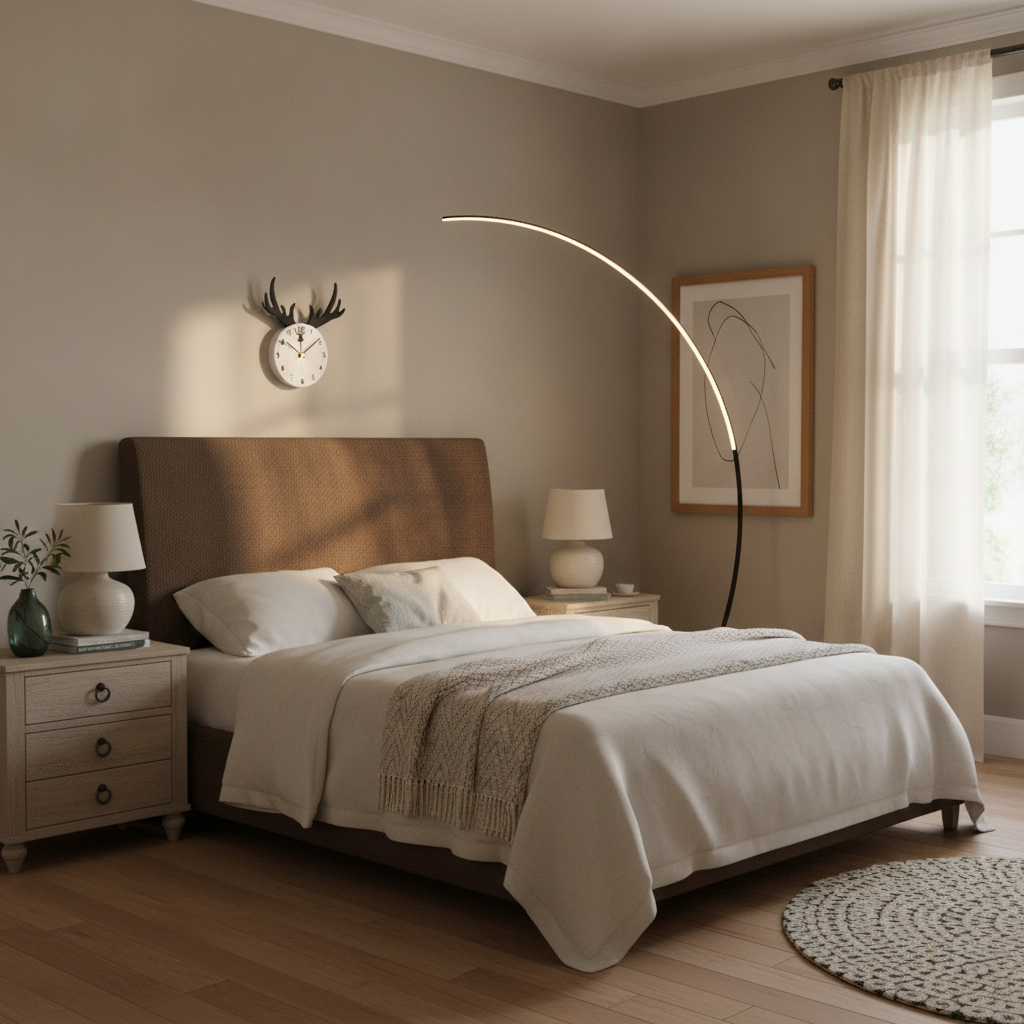 AI-generated scene for Modern Bedroom