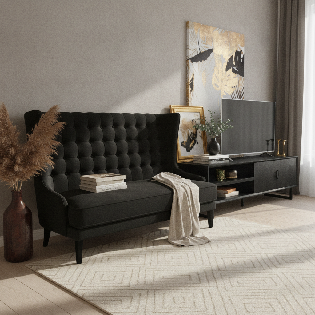 Modern Living Room, Piece by Piece
