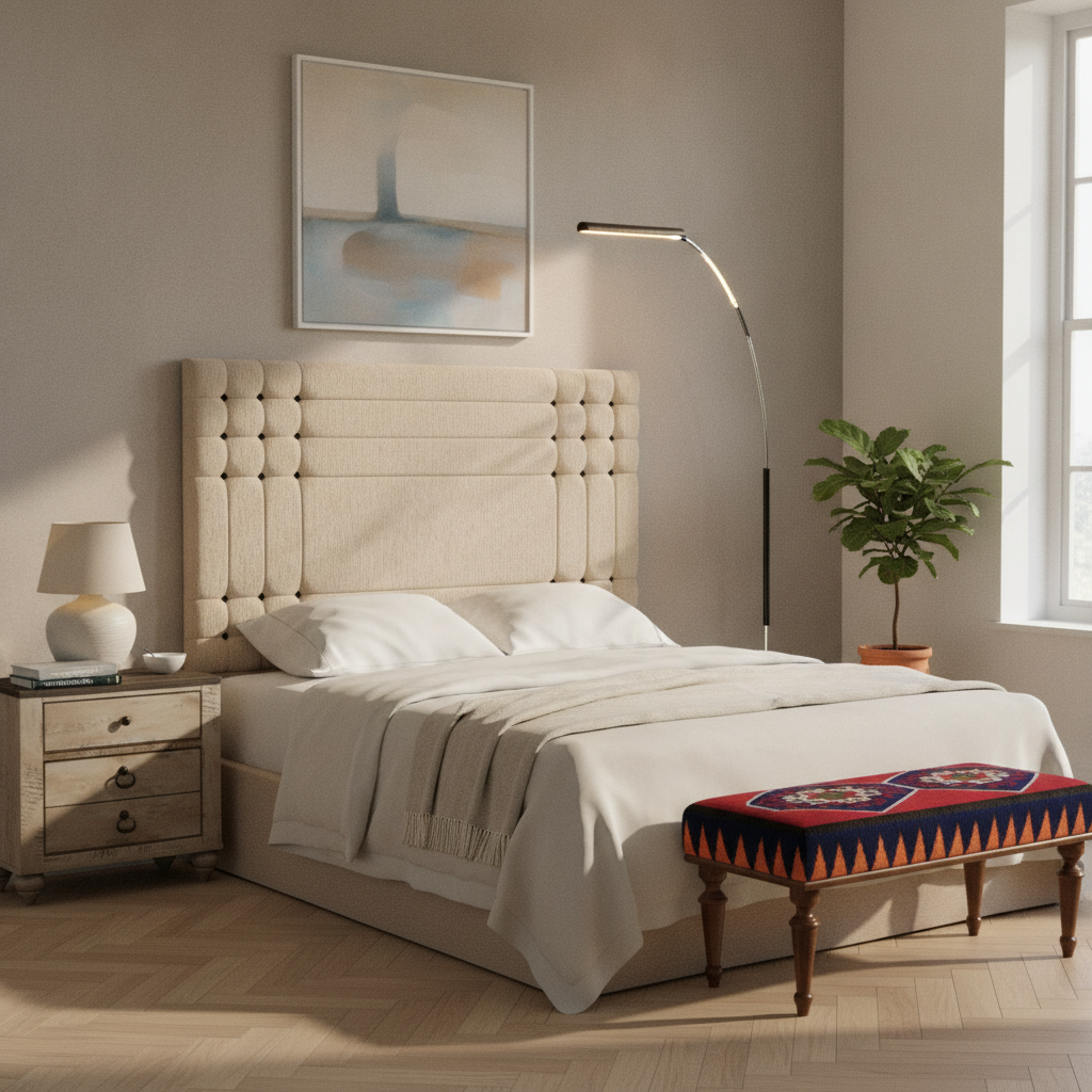 AI-generated scene for Modern Bedroom