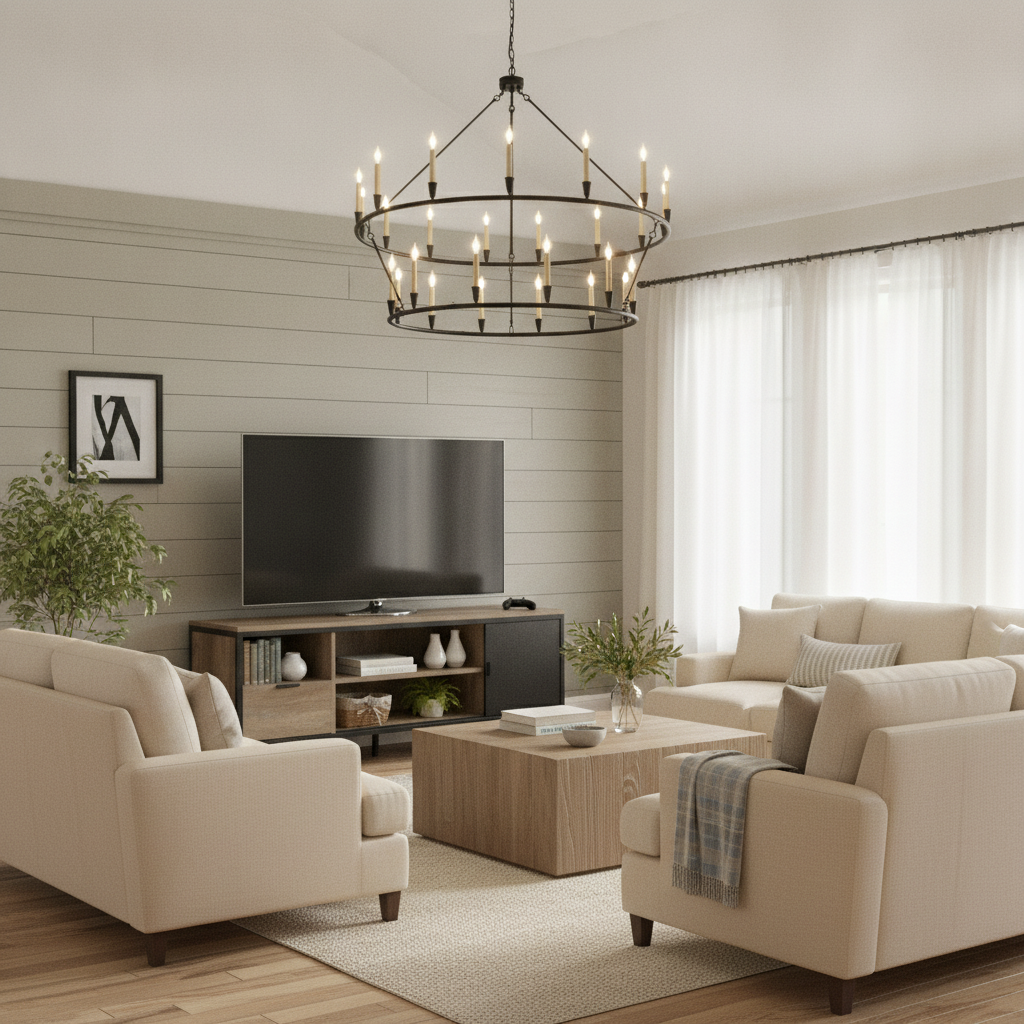 Shop the Look: A Farmhouse Living Room