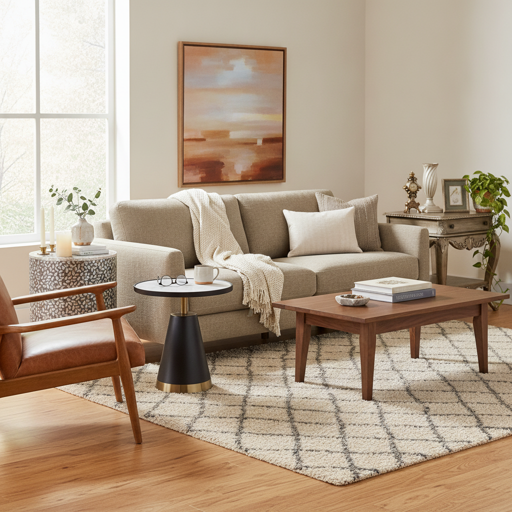 The Mid Century Living Room Formula
