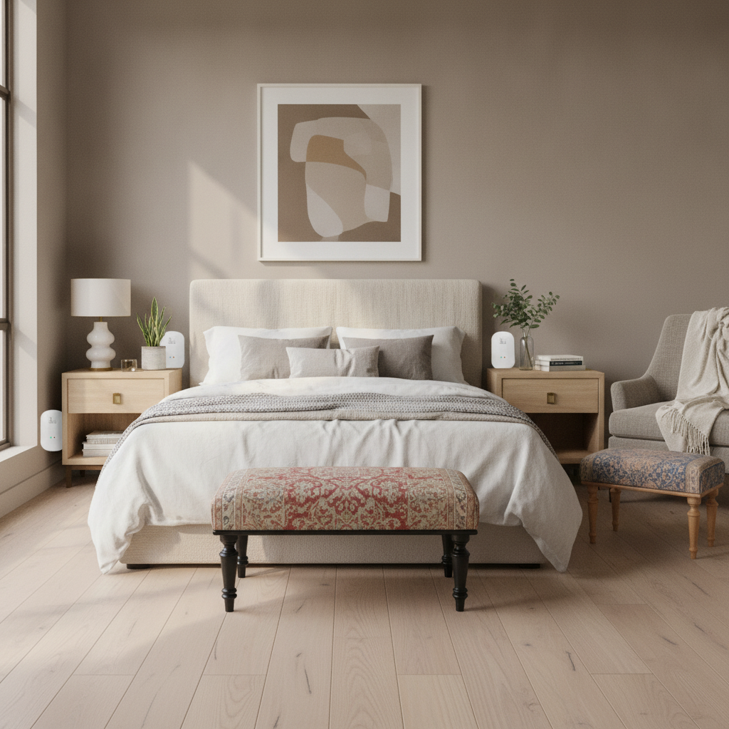 AI-generated scene for Modern Bedroom