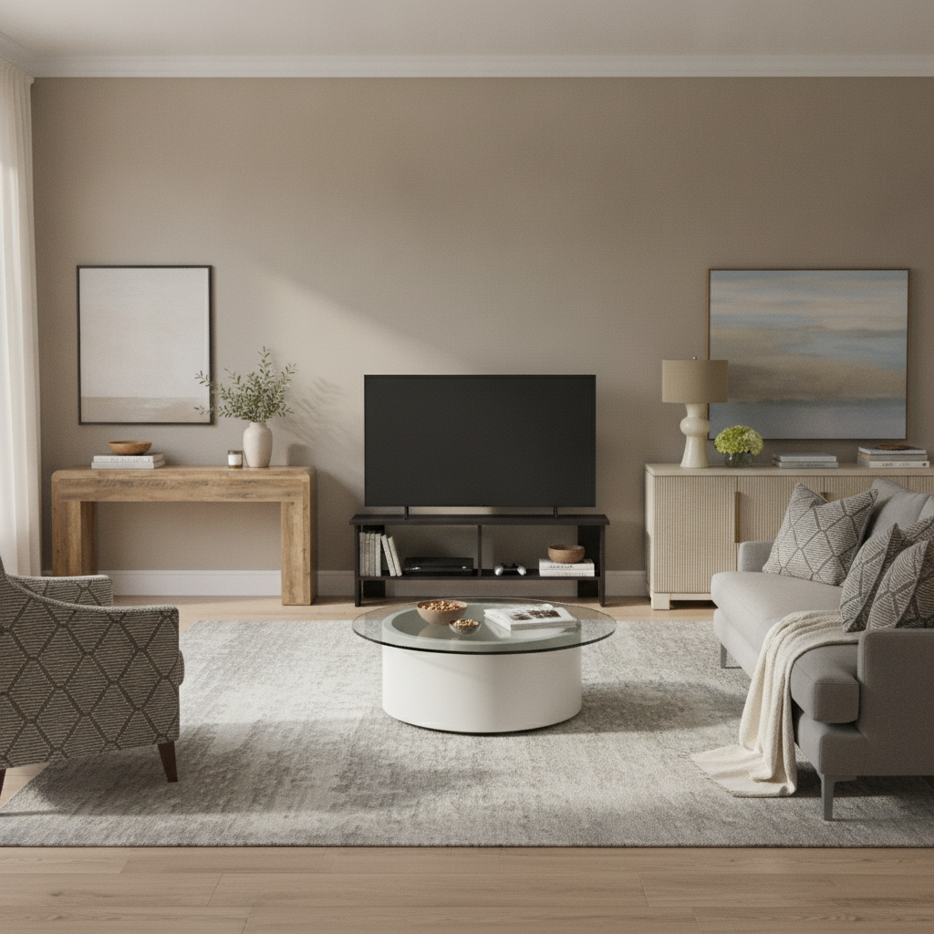 AI-generated scene for Modern Living Room