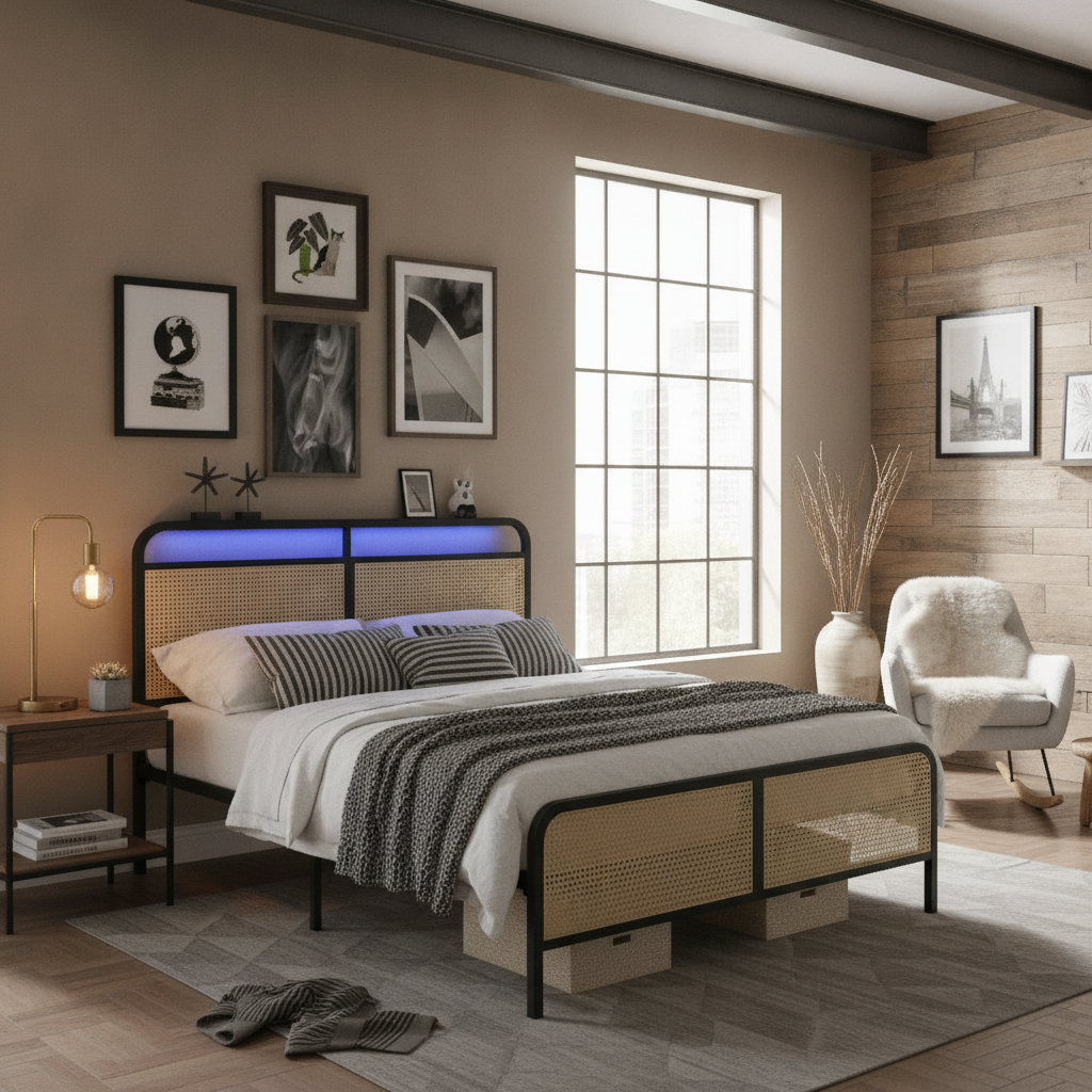 Shop the Look: A Industrial Bedroom