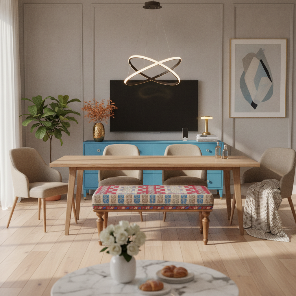 AI-generated scene for Modern Dining