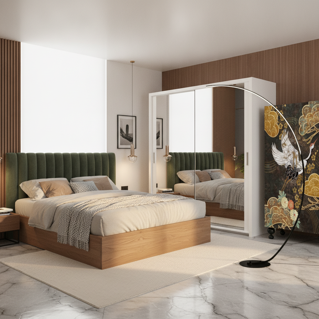 Modern Bedroom, Piece by Piece