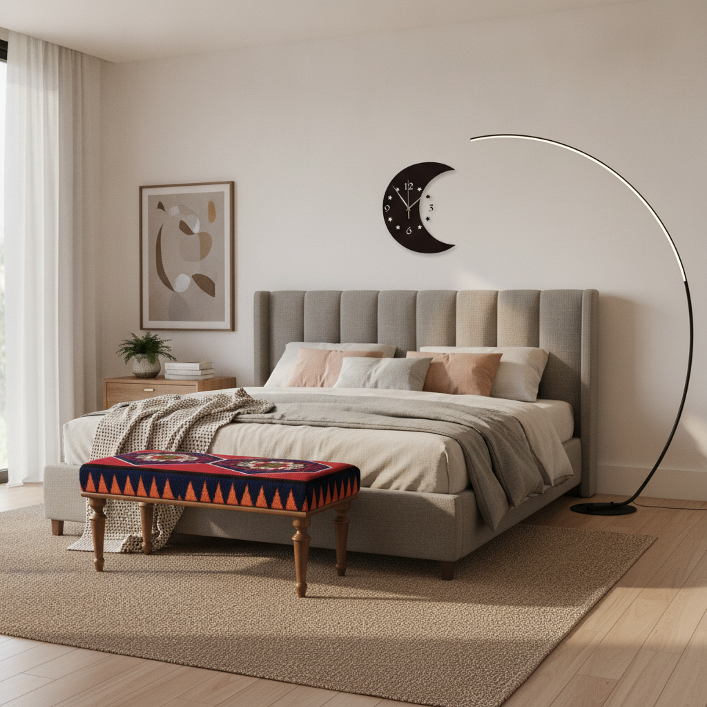 AI-generated scene for Modern Bedroom