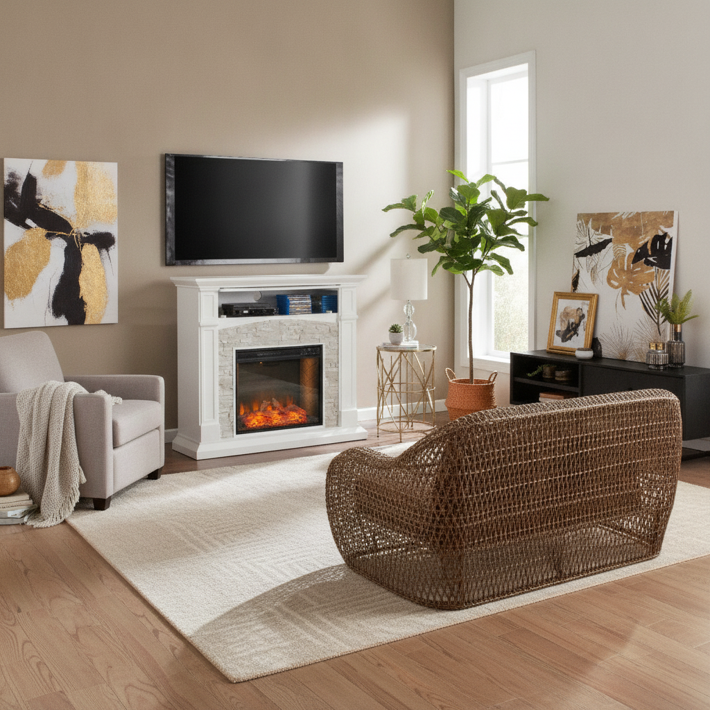 AI-generated scene for Modern Living Room