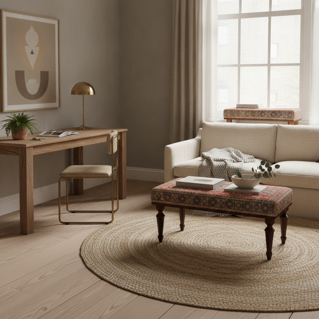One Room, Done Right: Boho Office