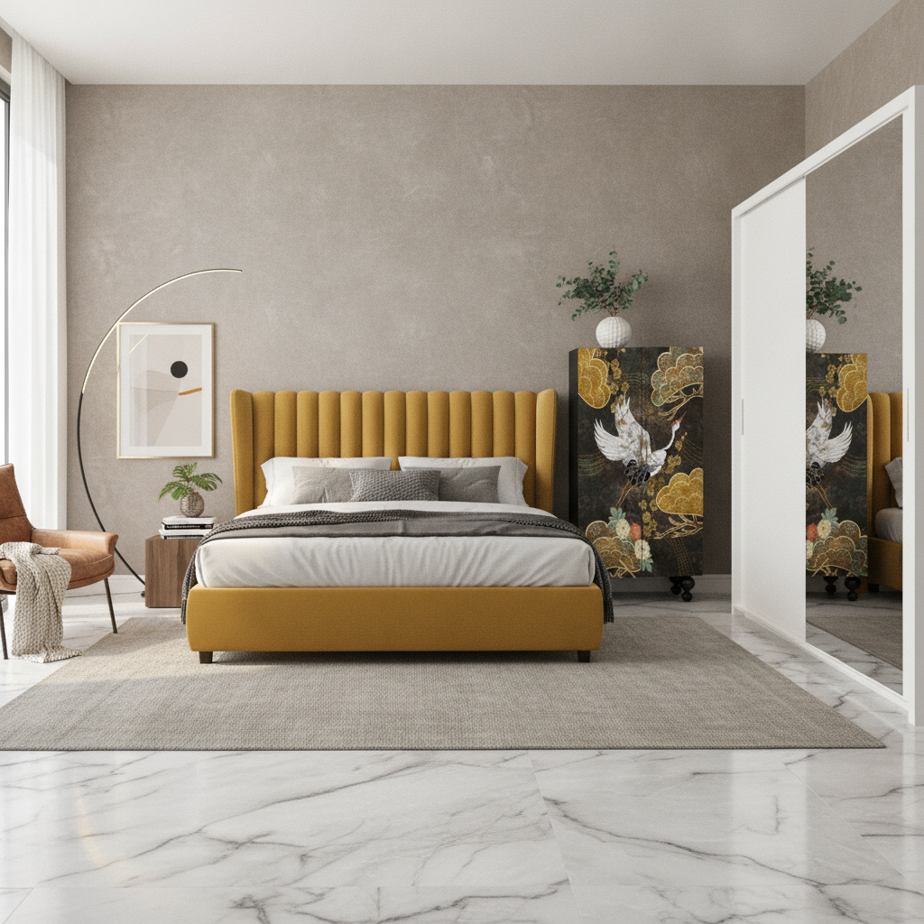 Modern Bedroom, Piece by Piece