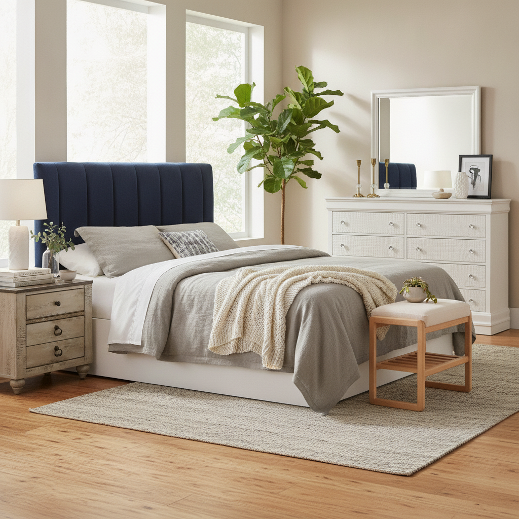 AI-generated scene for Modern Bedroom