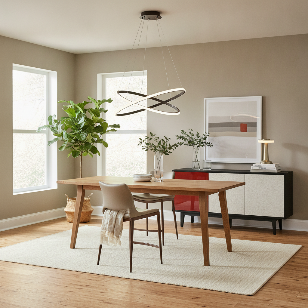 AI-generated scene for Modern Dining